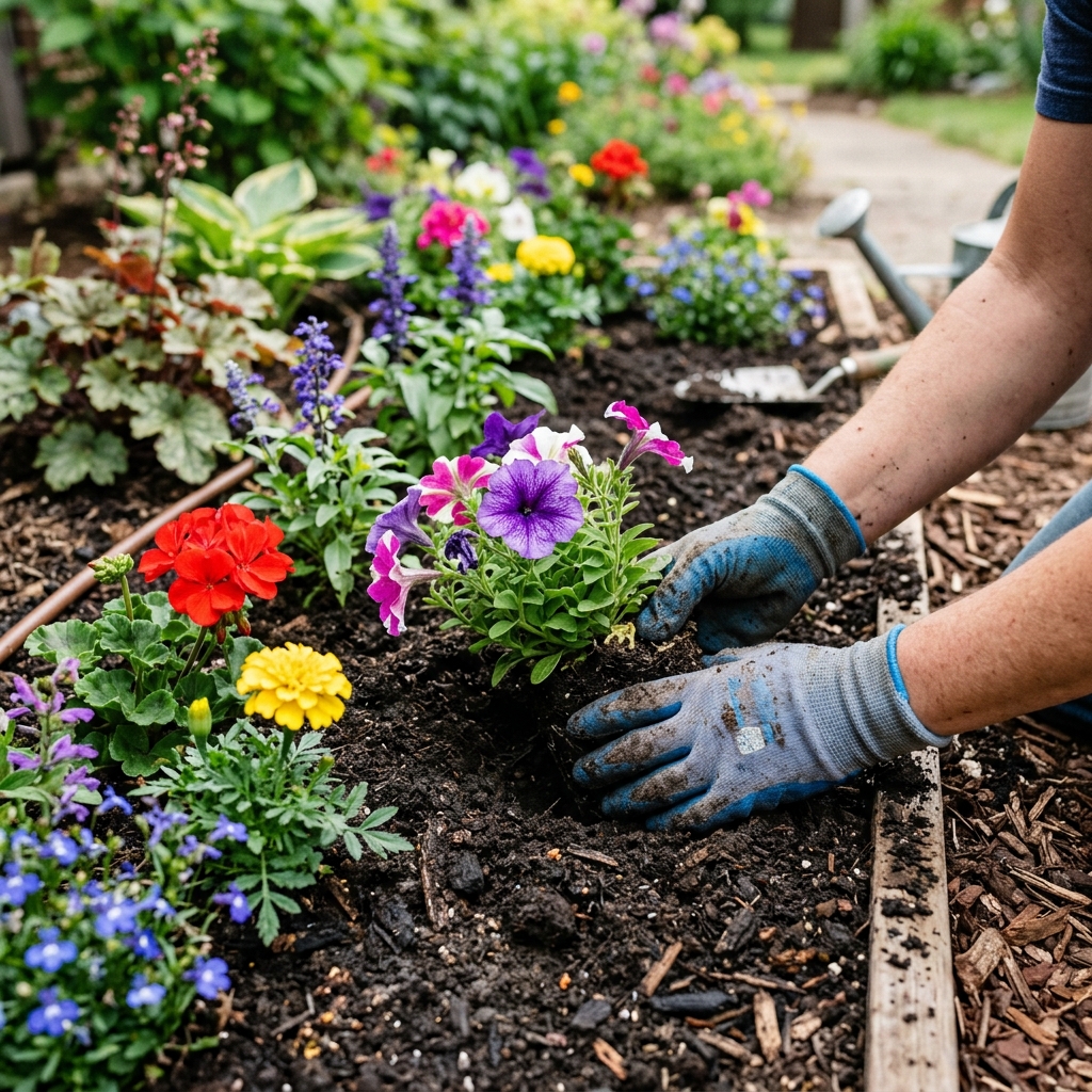Seasonal Flower Installation
